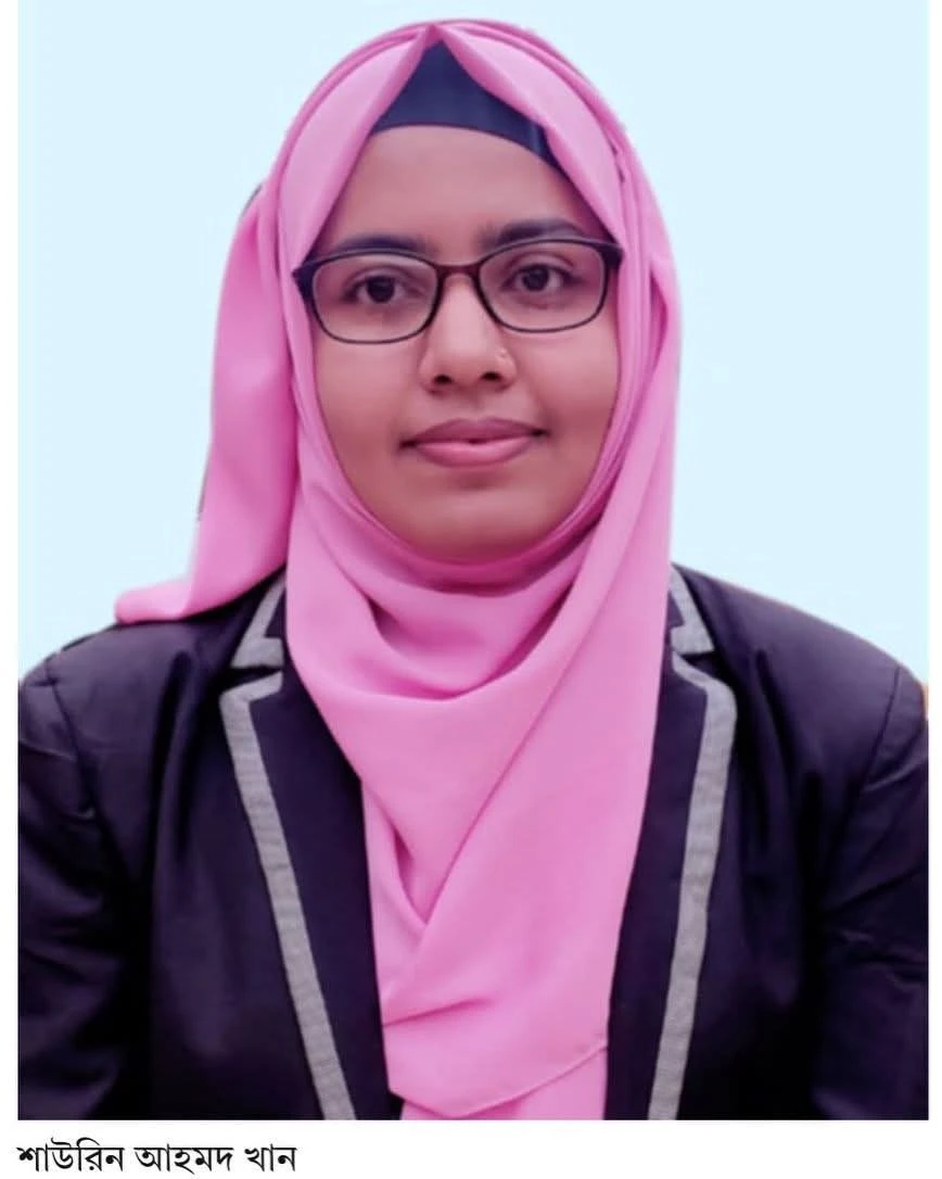 ঢাকা বিশ্ববিদ্যালয়ে শিক্ষক হিসেবে যোগ দিয়েছেন শাউরিন আহমদ খান